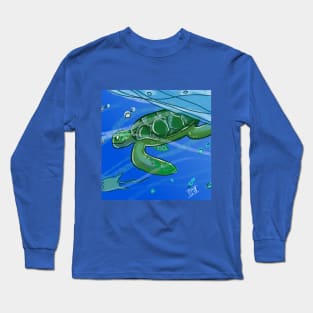 Turtle Submarine Long Sleeve T-Shirt